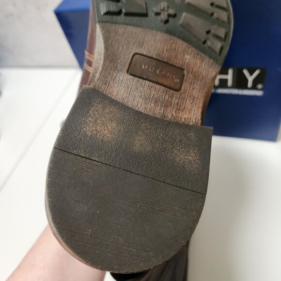 Johnston & Murphy Comstock Boots 8.5M Brown Leather Chukka NOT ORIGINAL BOX - Picture 12 of 16